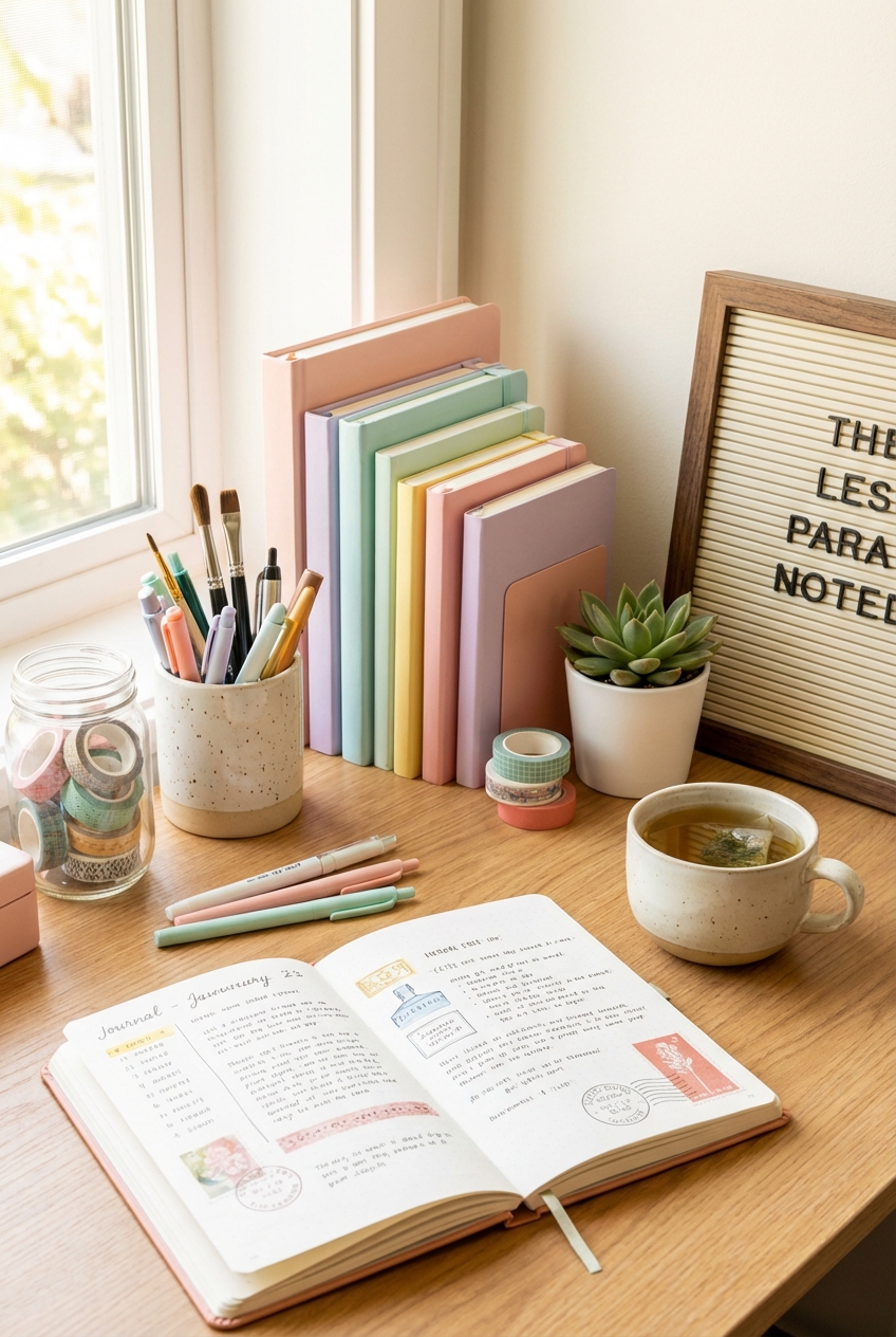 Stationery Desk Aesthetic: The Pen Pals Guide to a Pretty, Functional Workspace