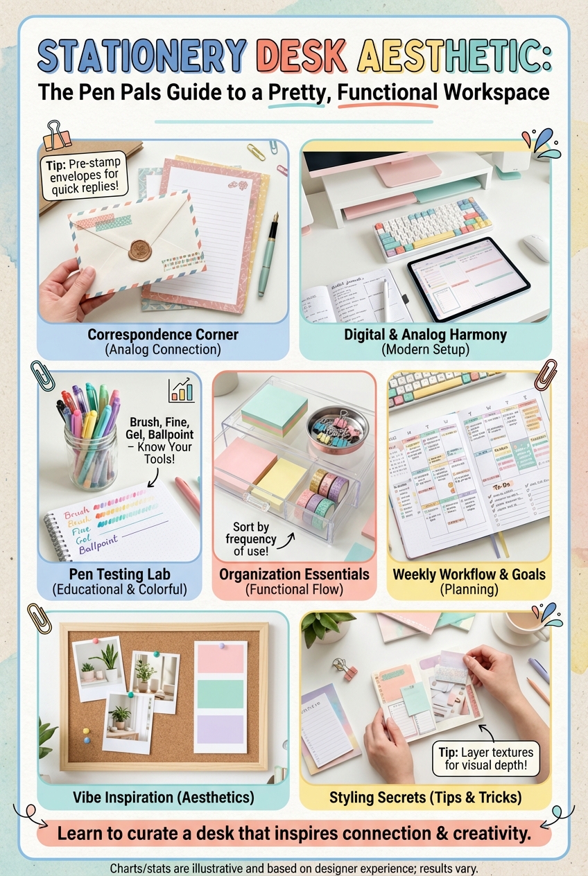 Stationery Desk Aesthetic: The Pen Pals Guide to a Pretty, Functional Workspace - photo 4