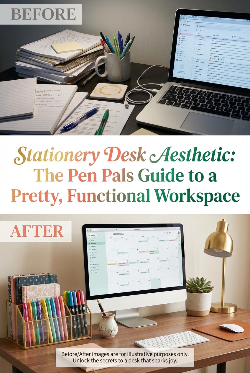 Stationery Desk Aesthetic: The Pen Pals Guide to a Pretty, Functional Workspace - photo 5