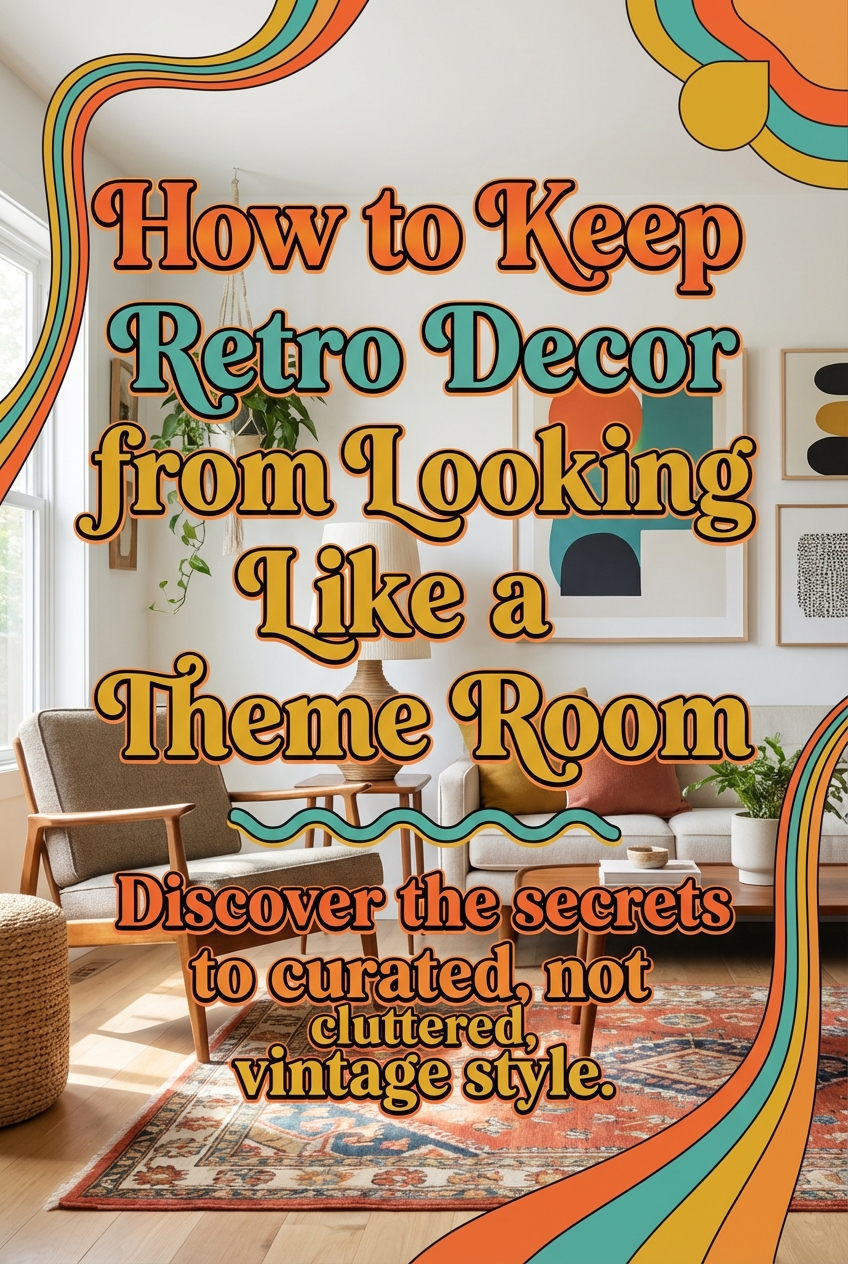 How to Keep Retro Decor from Looking Like a Theme Room - photo 2