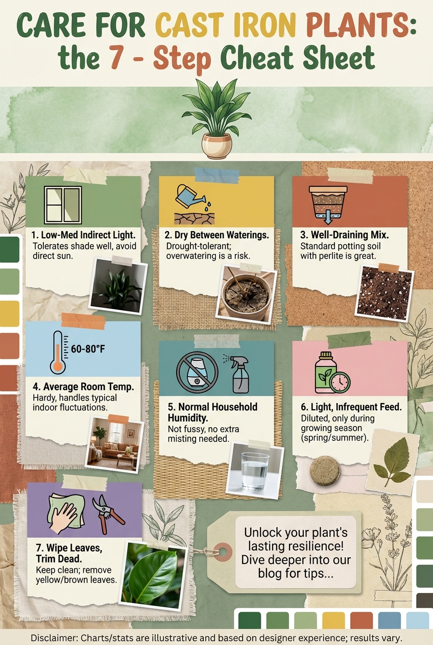 Care for Cast Iron Plants: the 7 – Step Cheat Sheet - photo 4