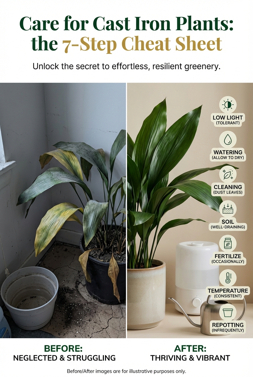 Care for Cast Iron Plants: the 7 – Step Cheat Sheet - photo 5