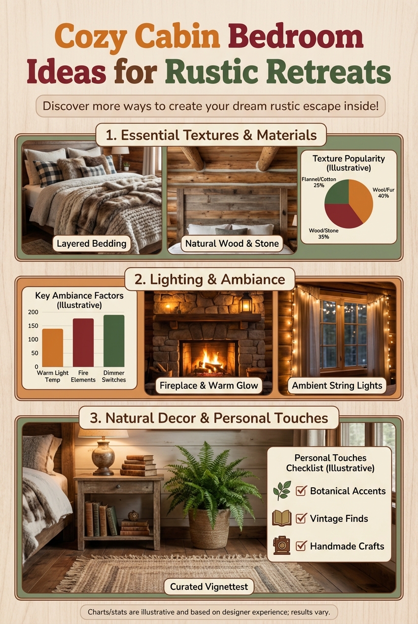 Cozy Cabin Bedroom Ideas for Rustic Retreats - photo 3