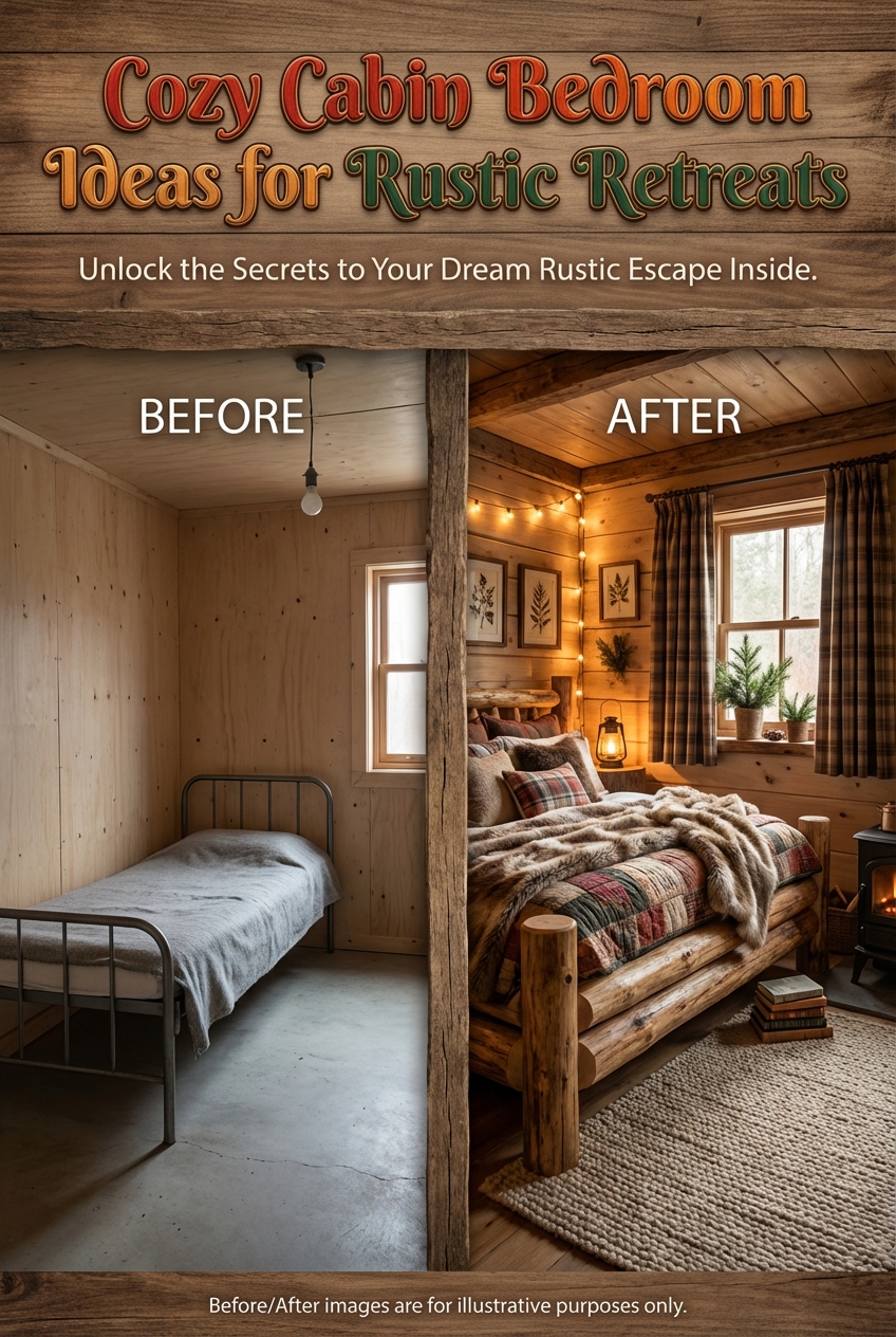 Cozy Cabin Bedroom Ideas for Rustic Retreats - photo 5