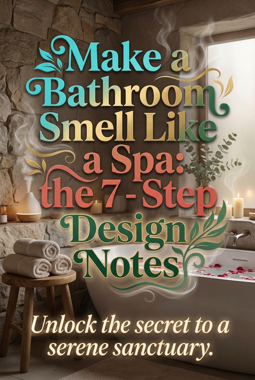 Make a Bathroom Smell Like a Spa: the 7 – Step Design Notes - photo 2