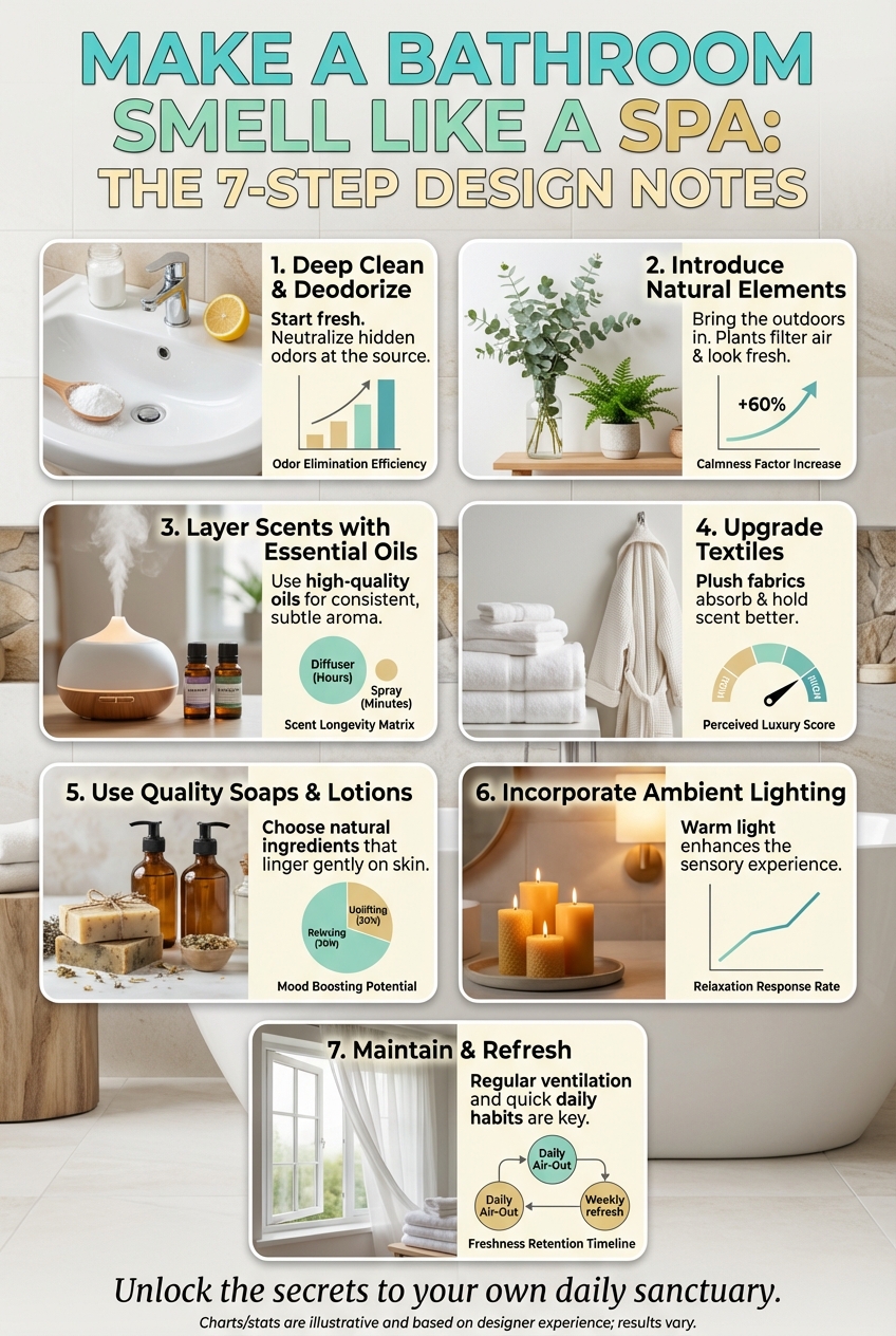 Make a Bathroom Smell Like a Spa: the 7 – Step Design Notes - photo 3