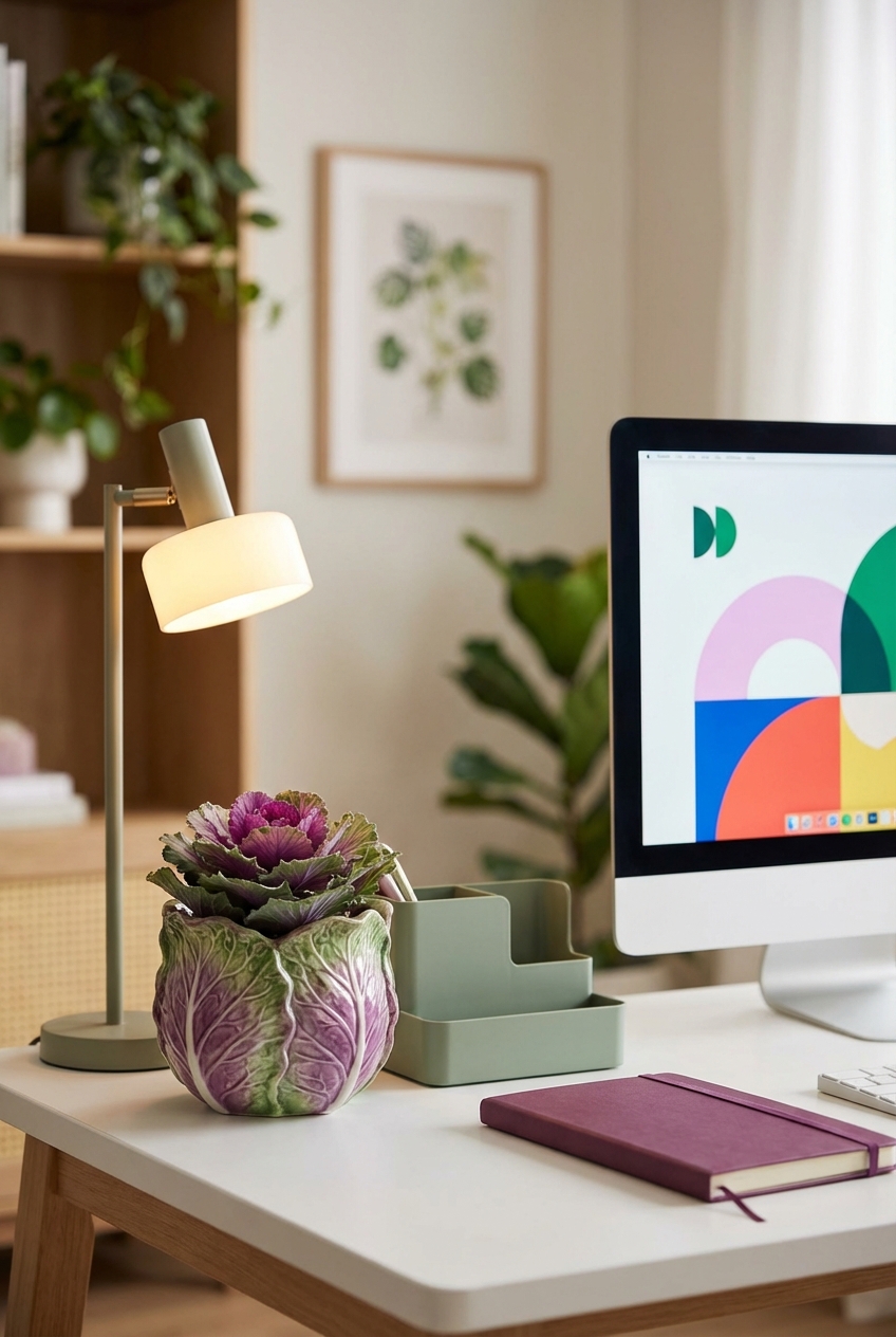 Cabbage Crush Office Decor: The Basics