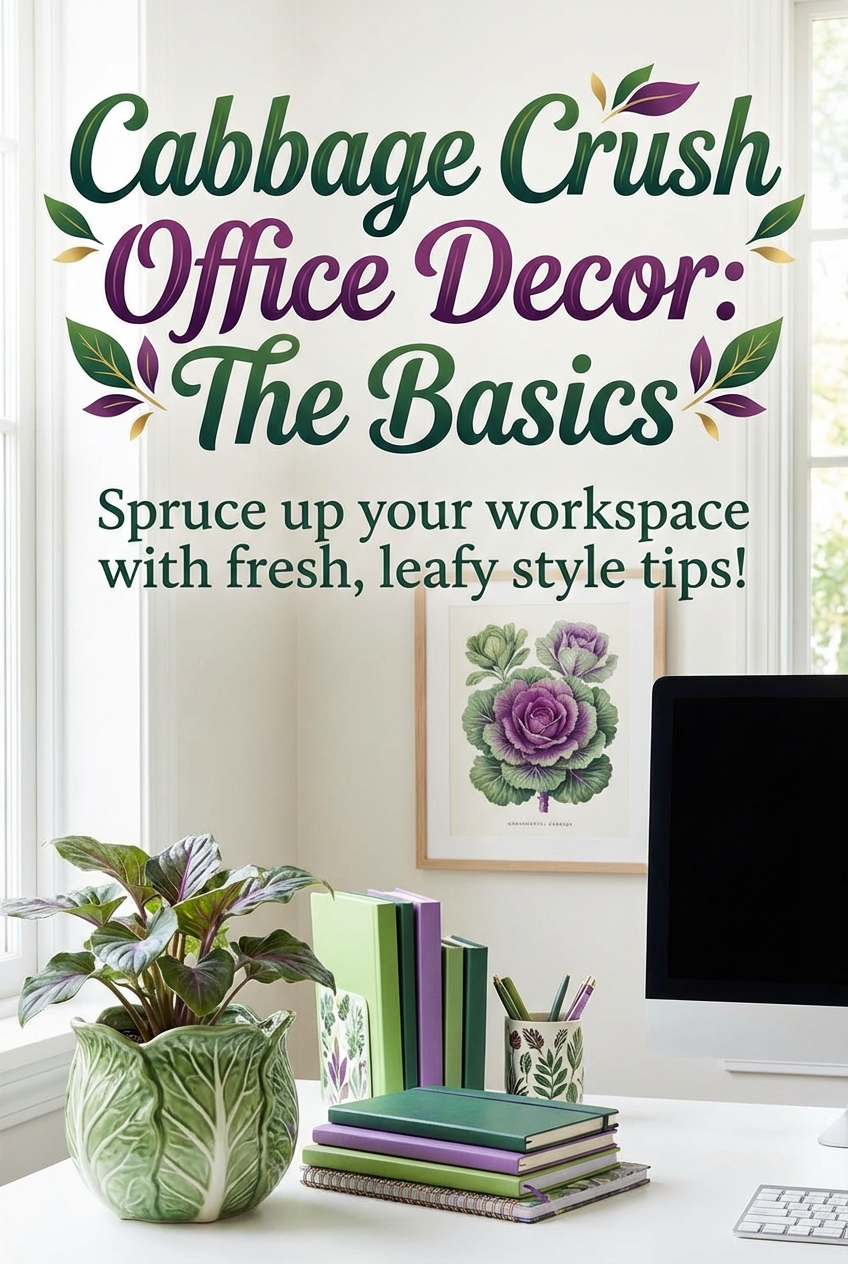 Cabbage Crush Office Decor: The Basics - photo 2