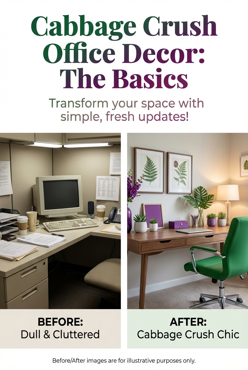 Cabbage Crush Office Decor: The Basics - photo 5