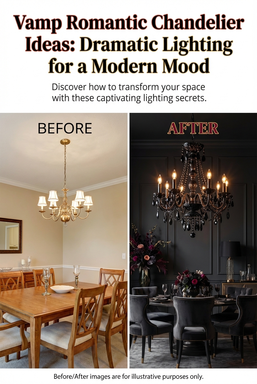 Vamp Romantic Chandelier Ideas: Dramatic lighting that feels current - photo 5