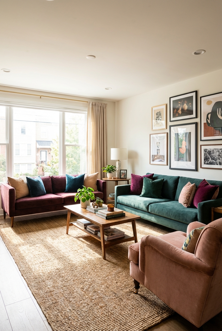 Two Sofas, One Living Room: the 10 – Step Fix List