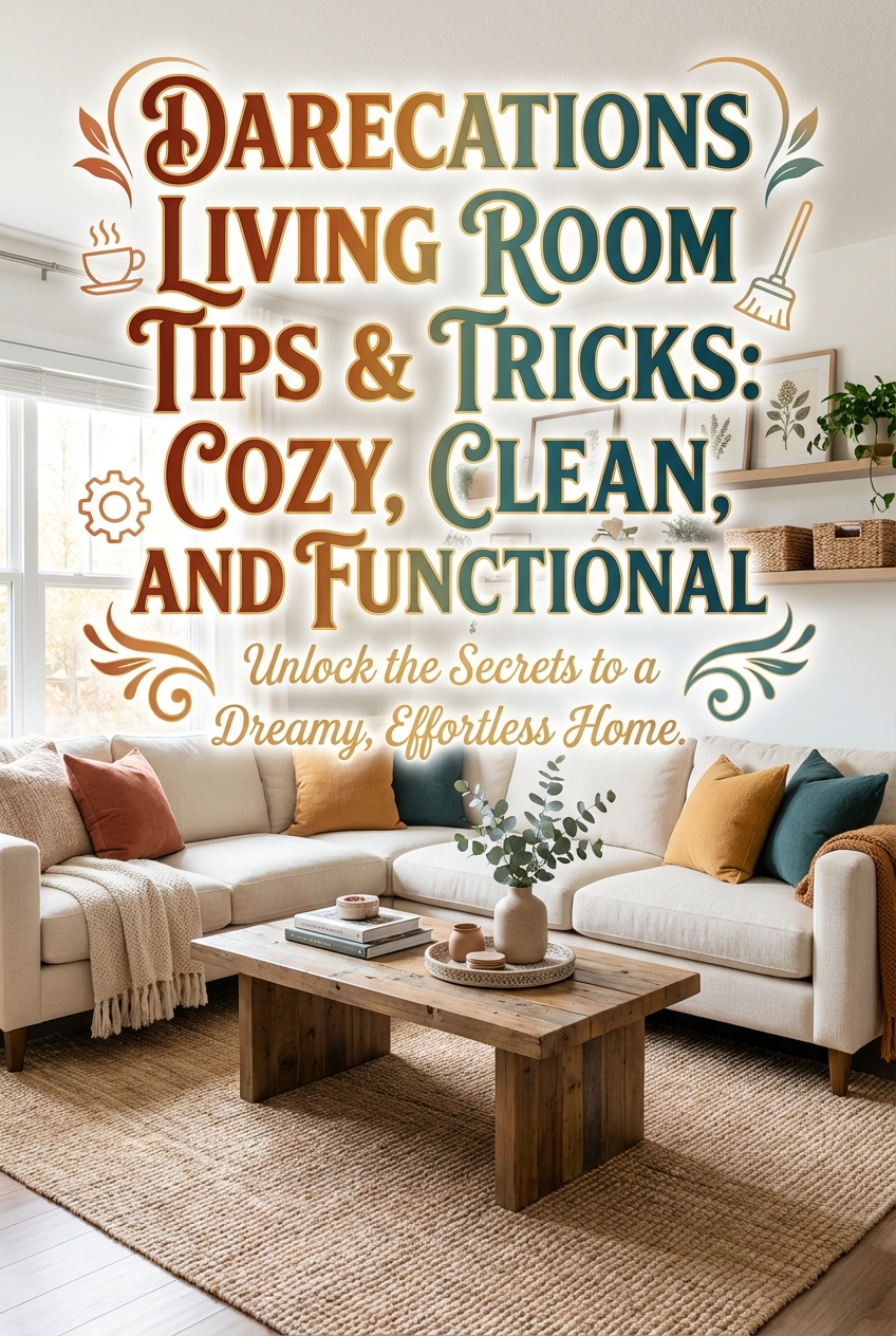 Darecations Living Room Tips and Tricks: Cozy, clean, and functional - photo 2