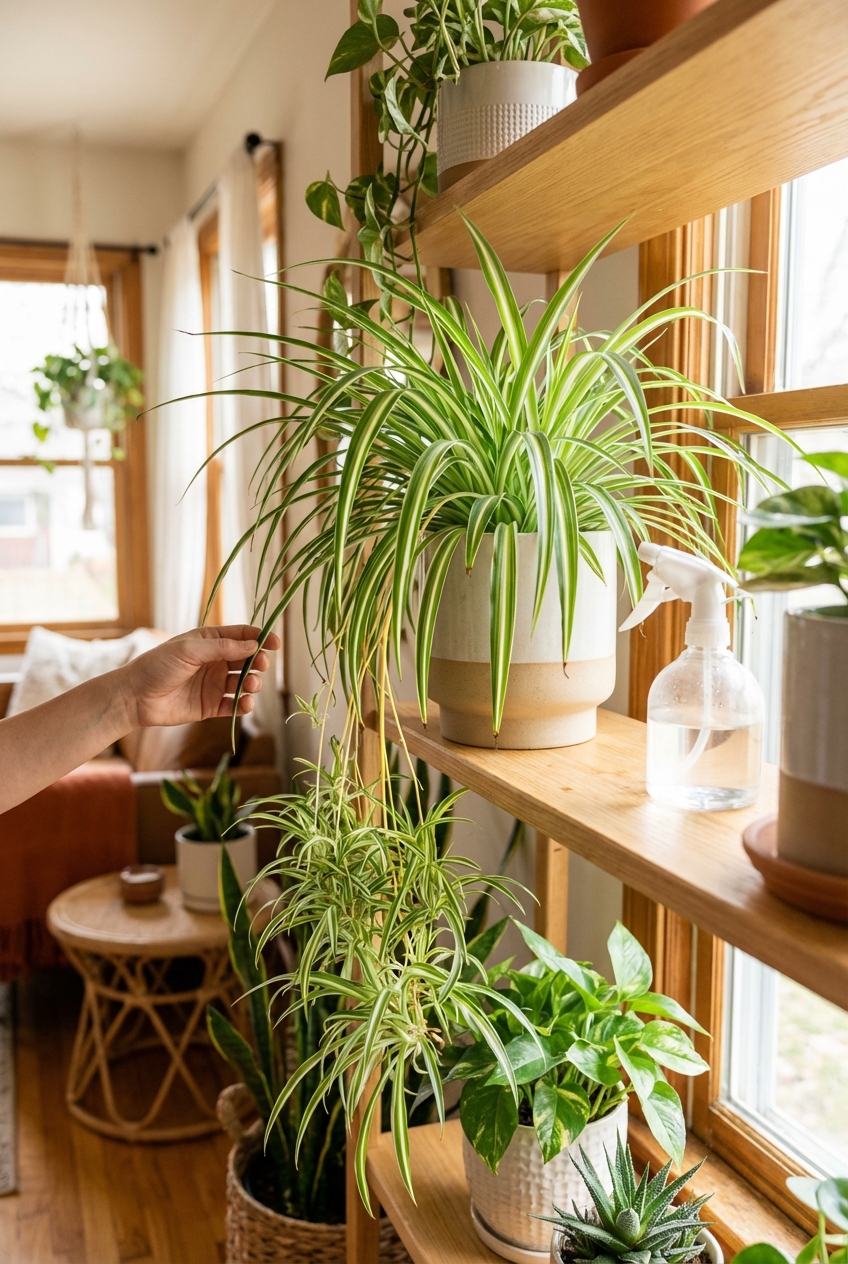 Care for Spider Plants Chlorophytum Comosum: 10 Moves for Better Flow
