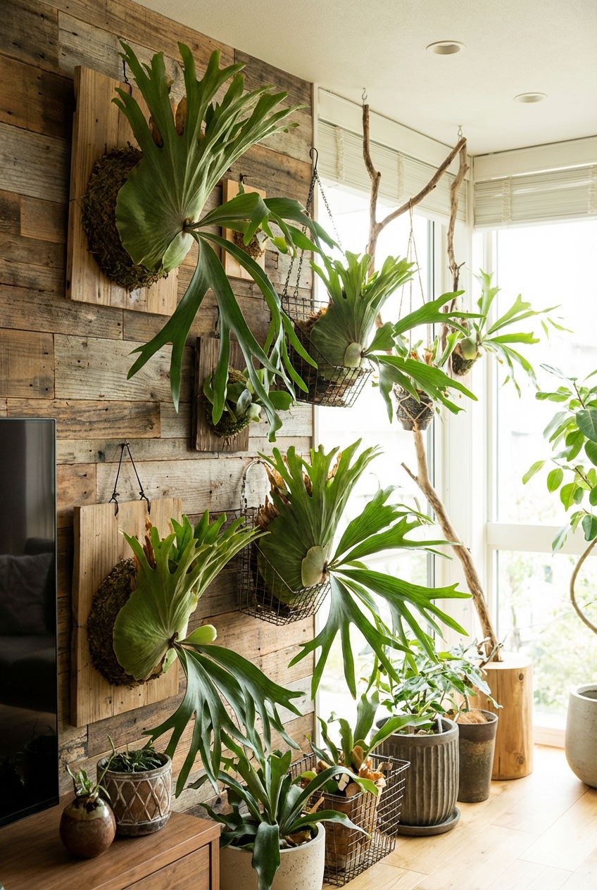 Mounting Large Staghorn Ferns Creative Displays