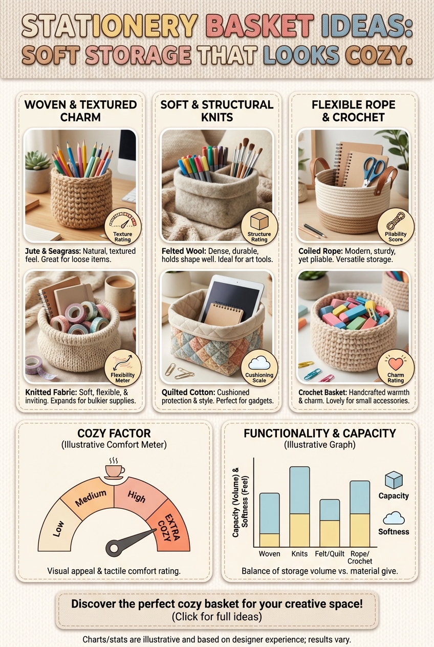 Stationery Basket Ideas: Soft Storage That Looks Cozy - photo 3