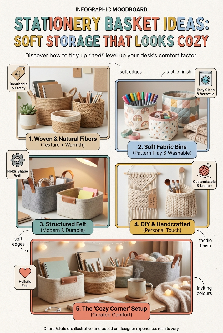 Stationery Basket Ideas: Soft Storage That Looks Cozy - photo 4