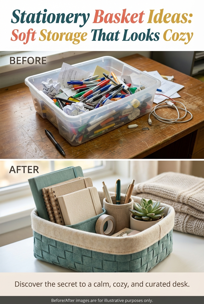 Stationery Basket Ideas: Soft Storage That Looks Cozy - photo 5