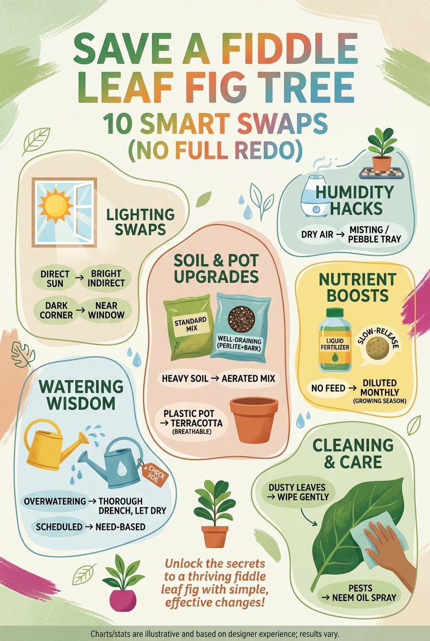 Save a Fiddle Leaf Fig Tree: 10 Smart Swaps (no Full Redo) - photo 4