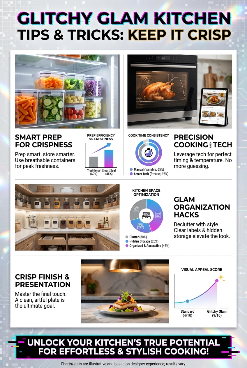 Glitchy Glam Kitchen Tips and Tricks: Keep It Crisp - photo 3