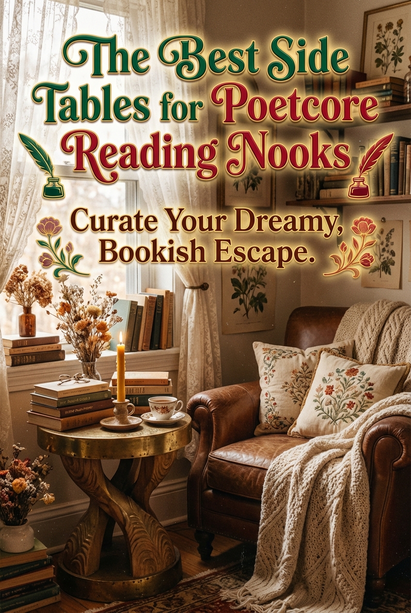 The Best Side Tables for Poetcore Reading Nooks - photo 2