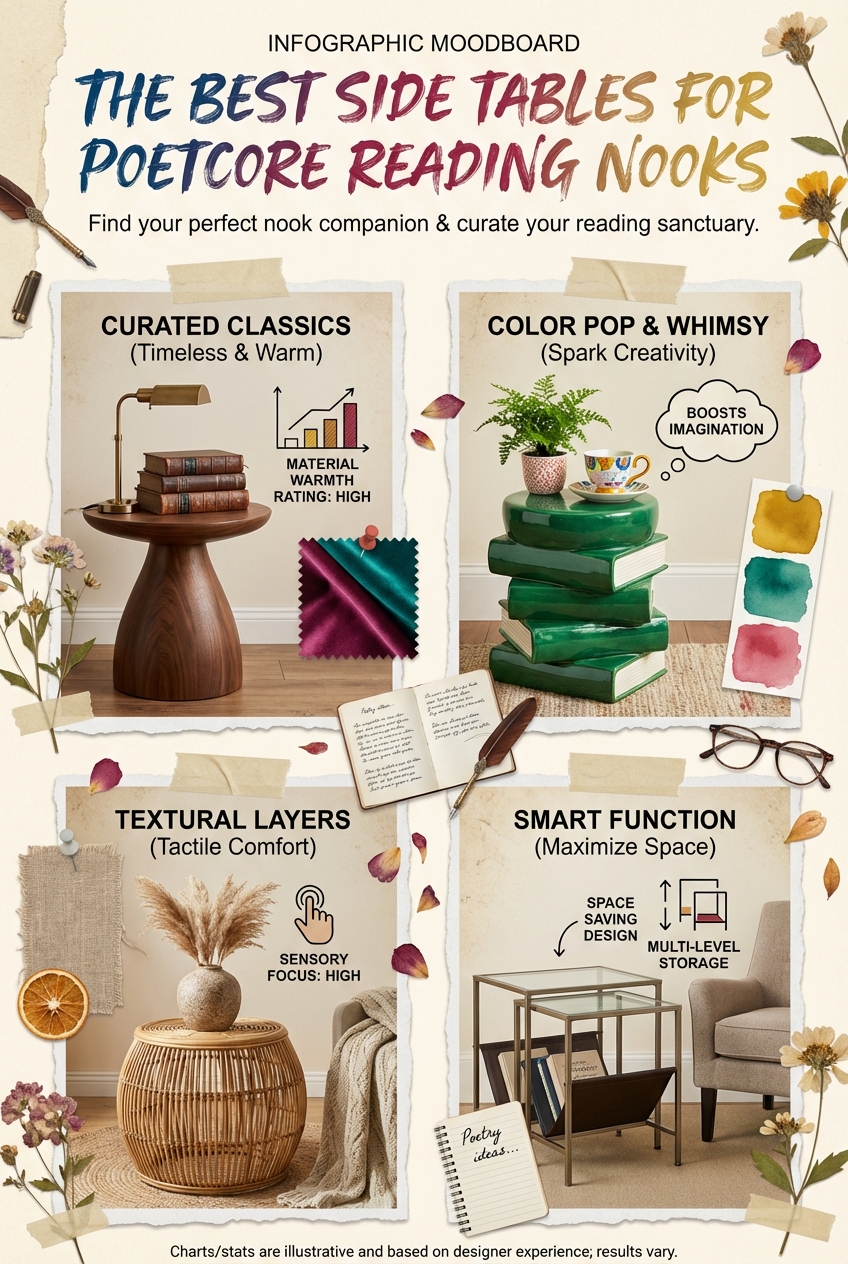 The Best Side Tables for Poetcore Reading Nooks - photo 4