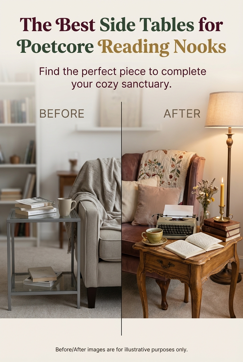 The Best Side Tables for Poetcore Reading Nooks - photo 5