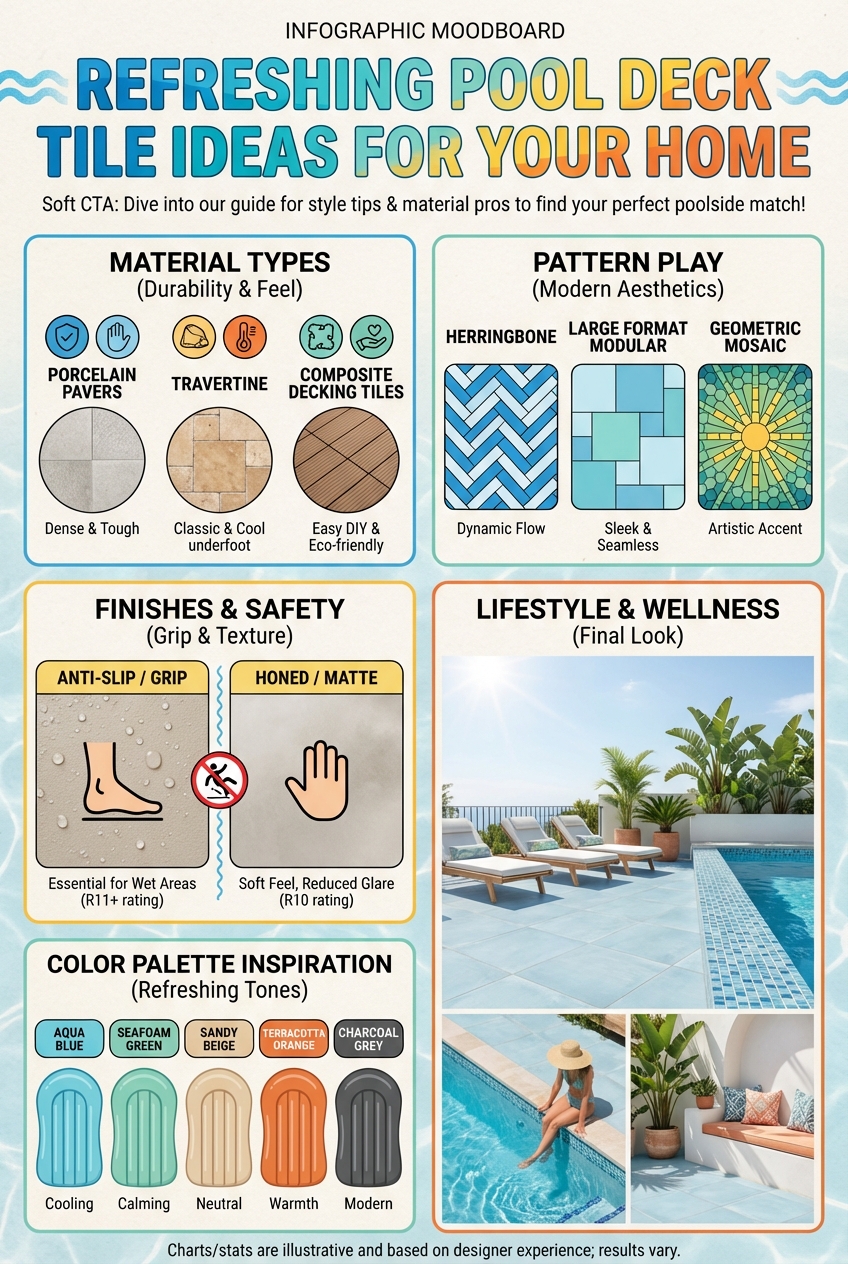 Refreshing Pool Deck Tile Ideas for Your Home - photo 4
