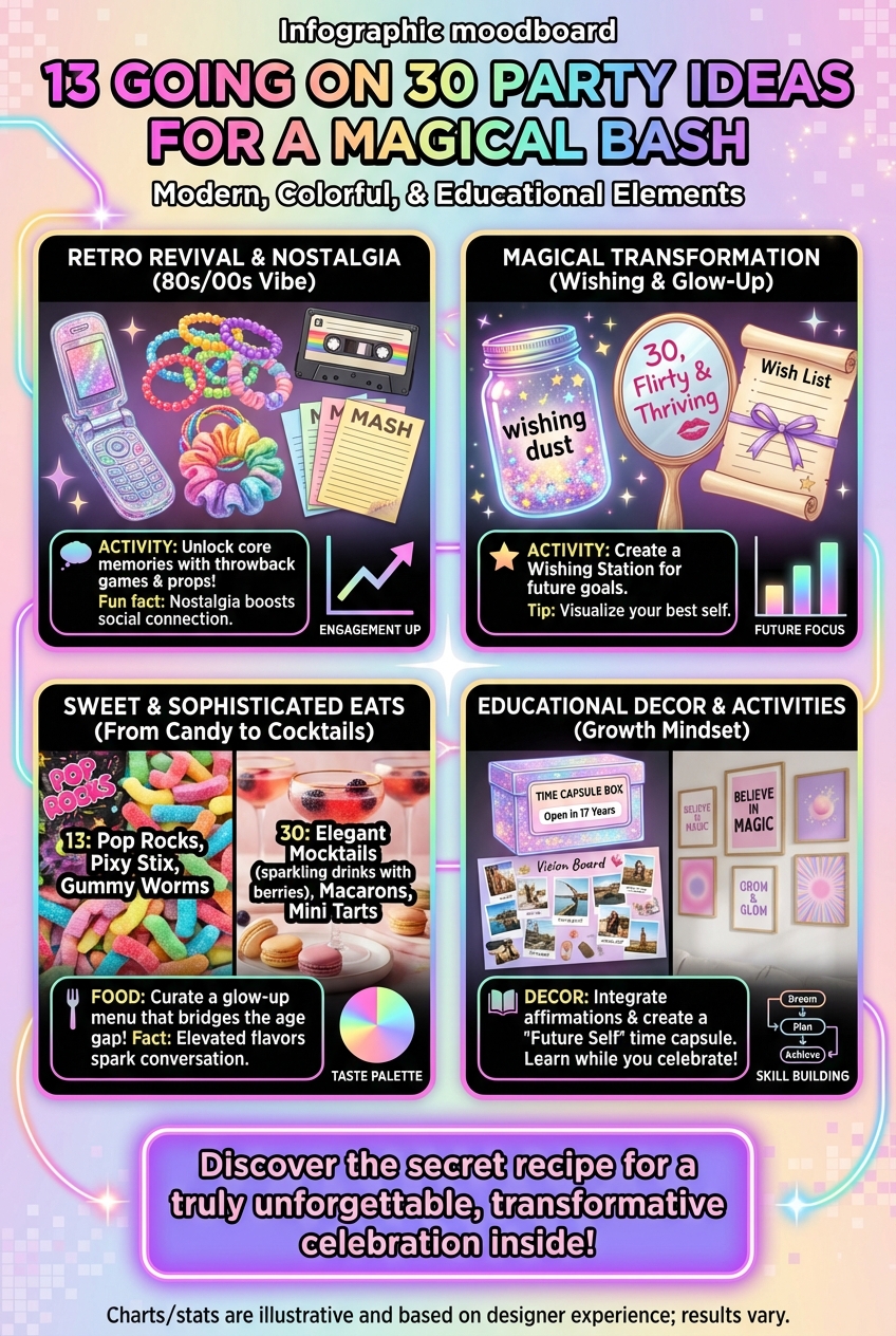13 Going on 30 Party Ideas for a Magical Bash - photo 4