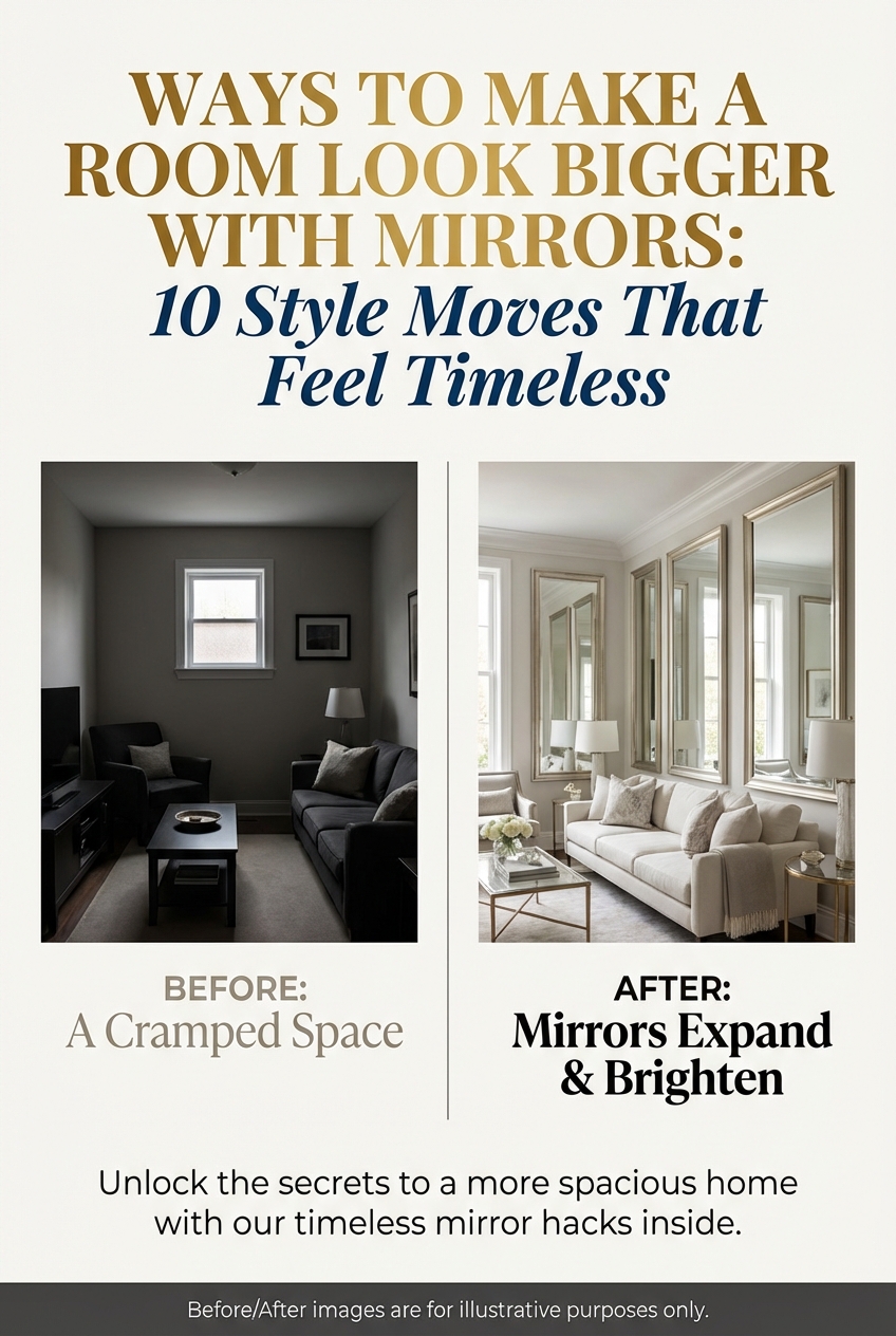 Ways to Make a Room Look Bigger with Mirrors: 10 Style Moves That Feel Timeless - photo 5