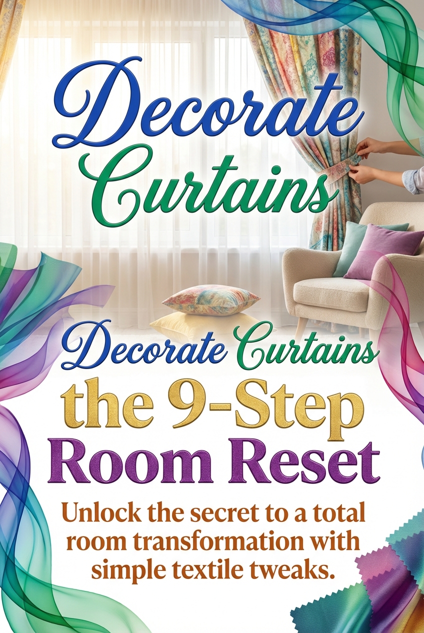 Decorate Curtains: the 9 – Step Room Reset - photo 2