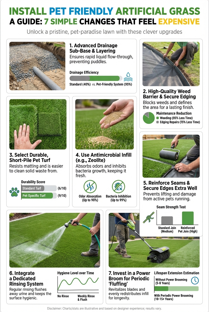 Install Pet Friendly Artificial Grass a Guide: 7 Simple Changes That Feel Expensive - photo 3
