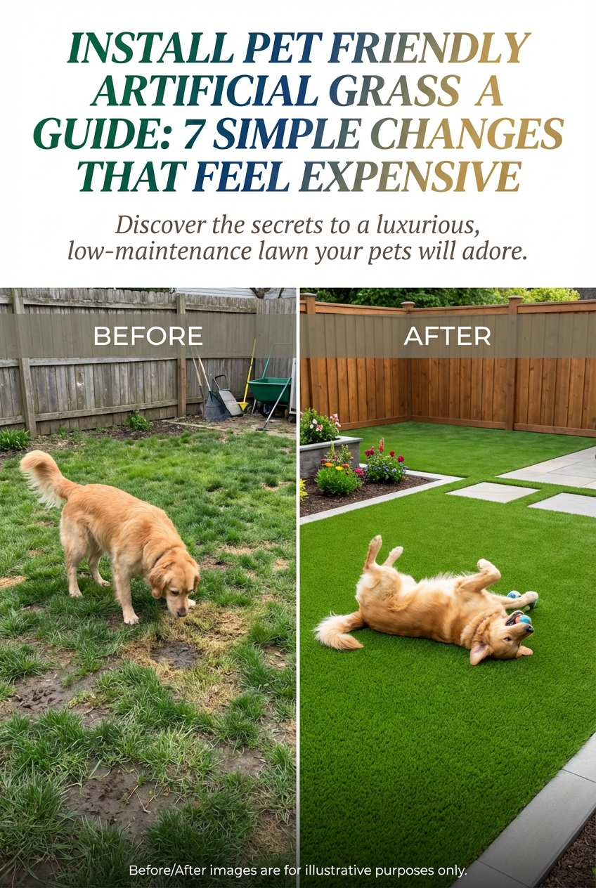 Install Pet Friendly Artificial Grass a Guide: 7 Simple Changes That Feel Expensive - photo 5