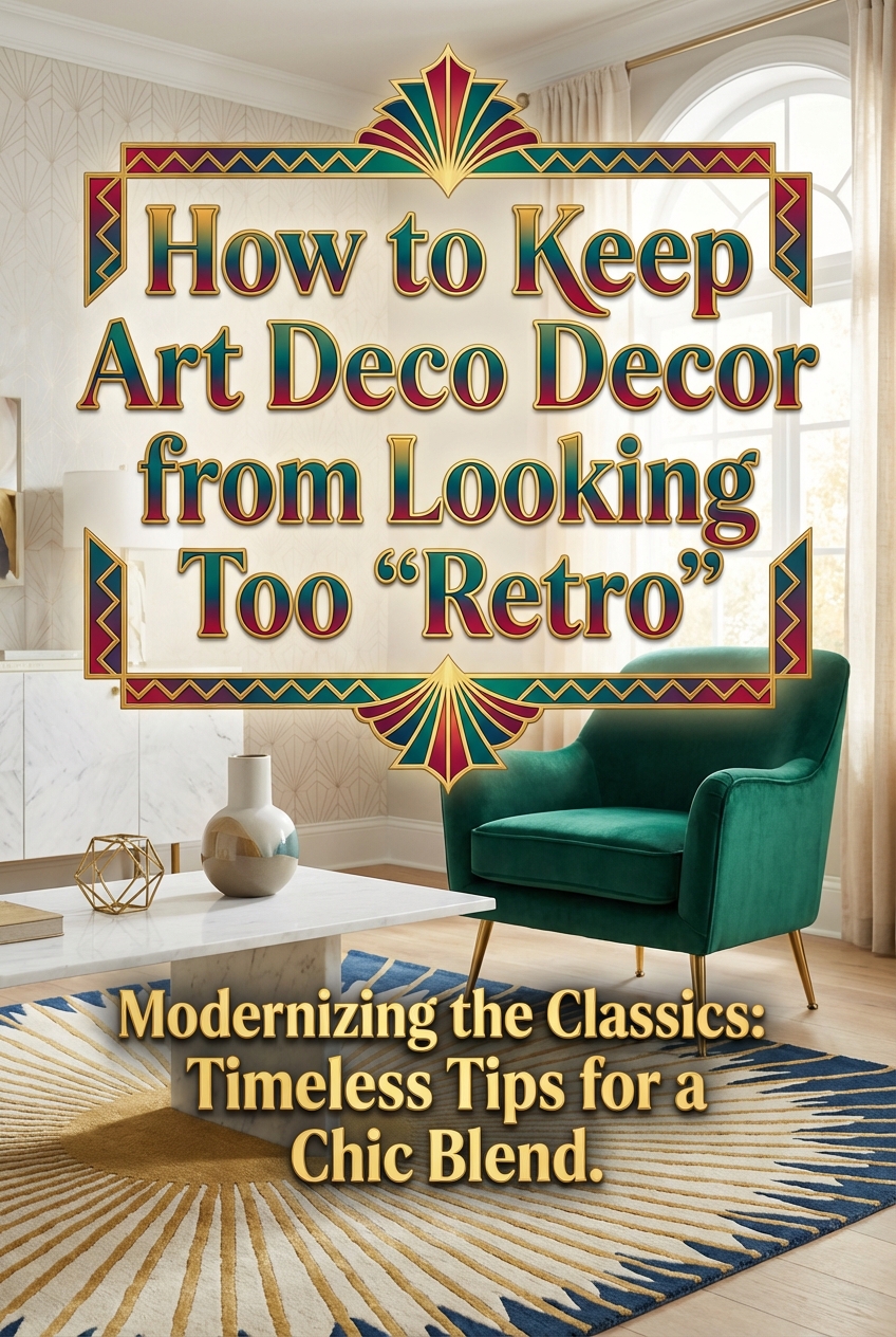 How to Keep Art Deco Decor from Looking Too “Retro” - photo 2