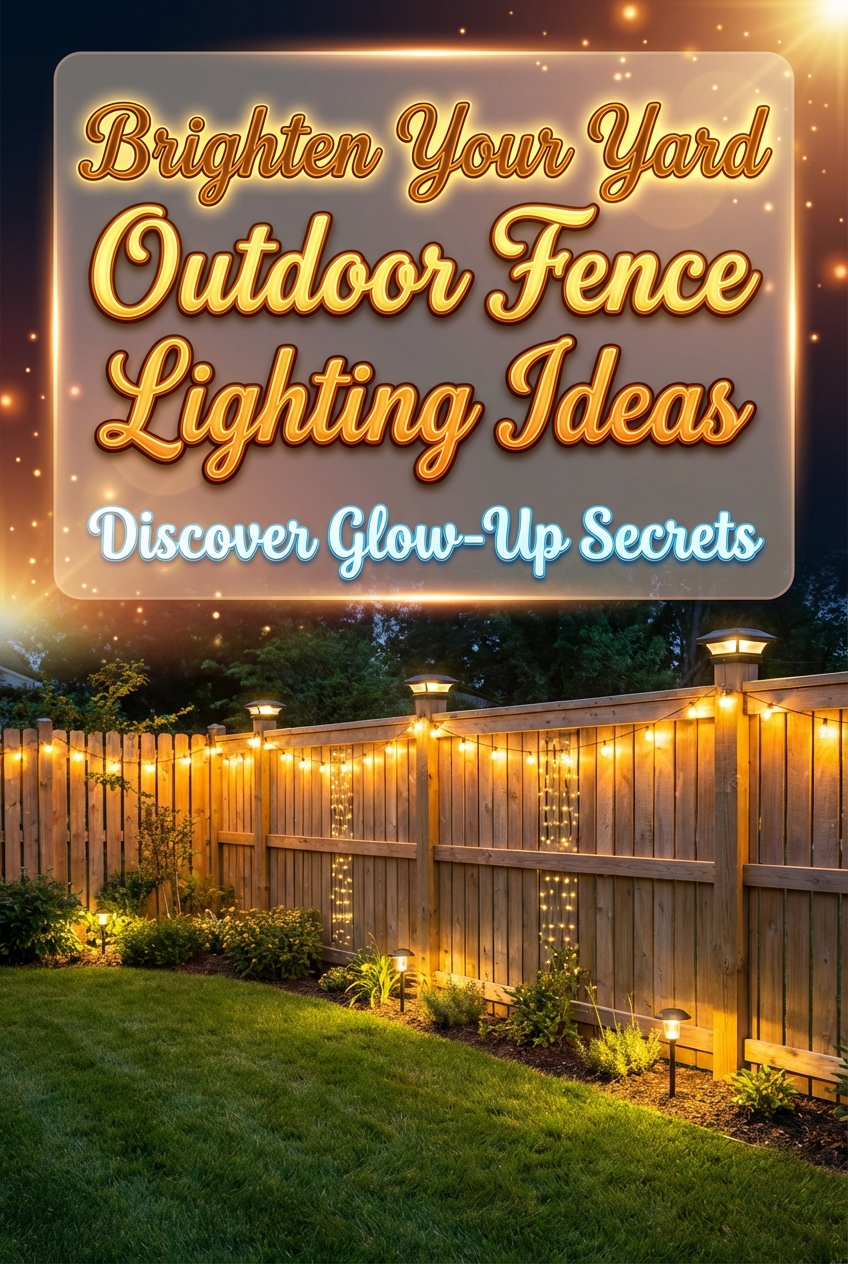 Brighten Your Yard Outdoor Fence Lighting Ideas - photo 2