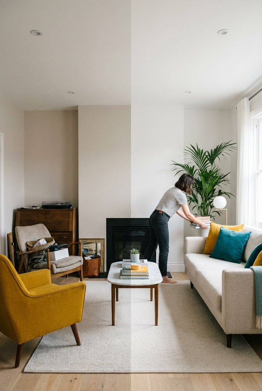 Living Room Without Decorating: the 8 – Step Smart Refresh