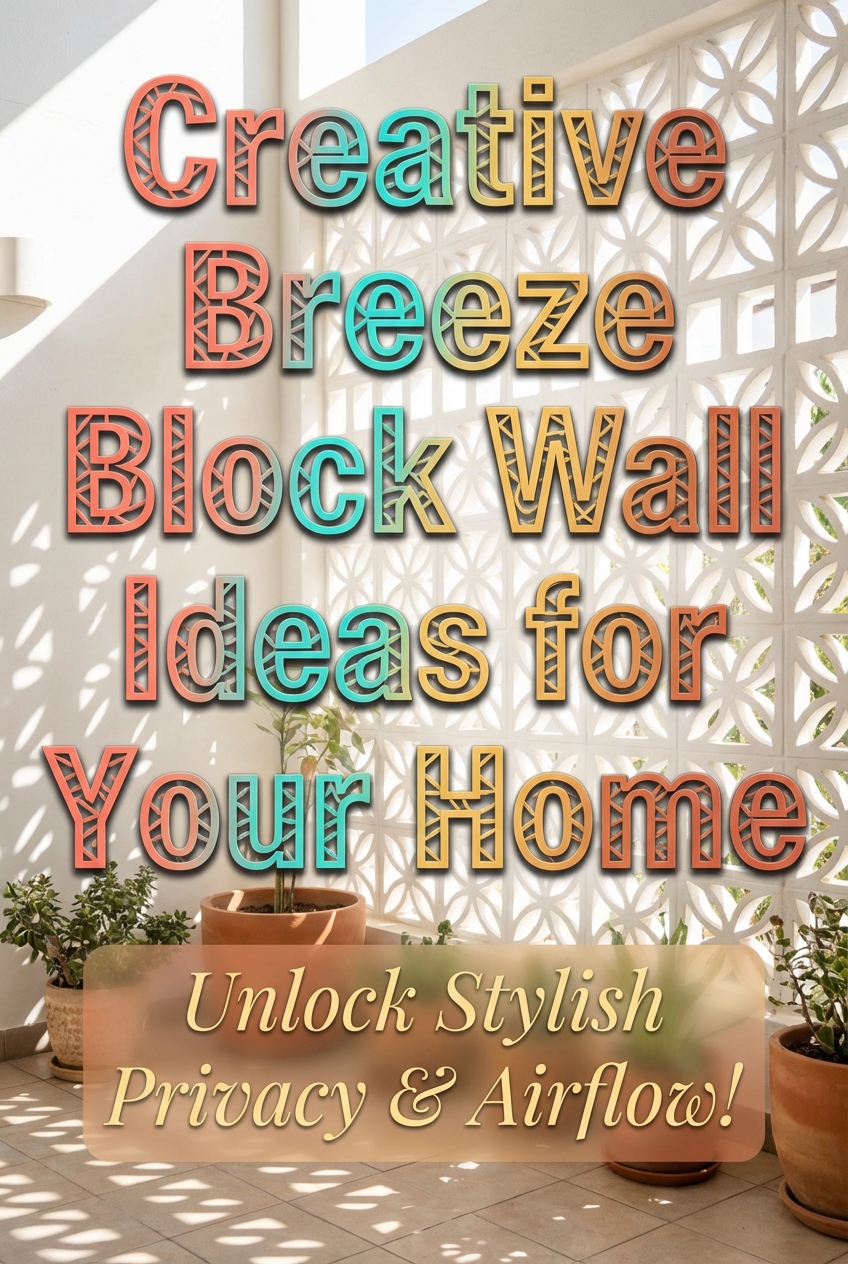 Creative Breeze Block Wall Ideas for Your Home - photo 2