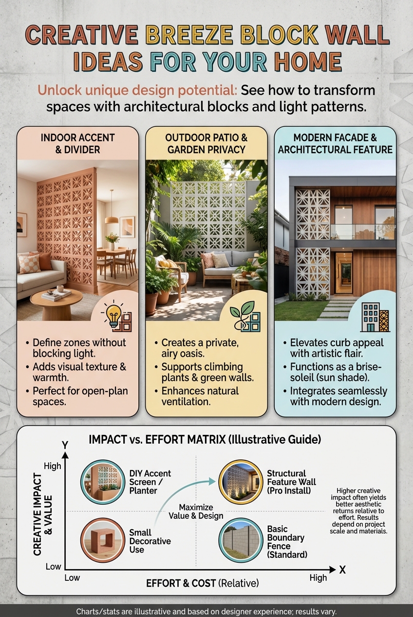 Creative Breeze Block Wall Ideas for Your Home - photo 3