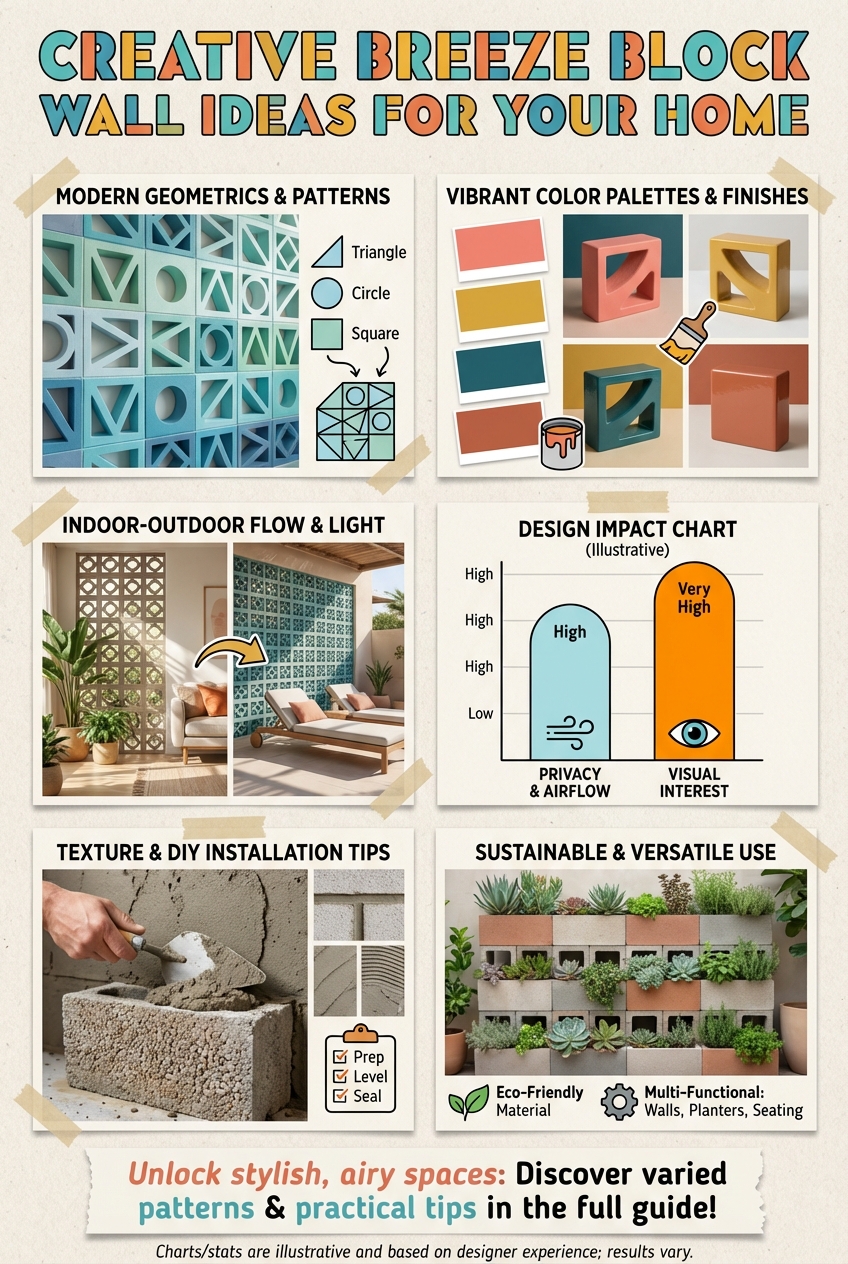 Creative Breeze Block Wall Ideas for Your Home - photo 4