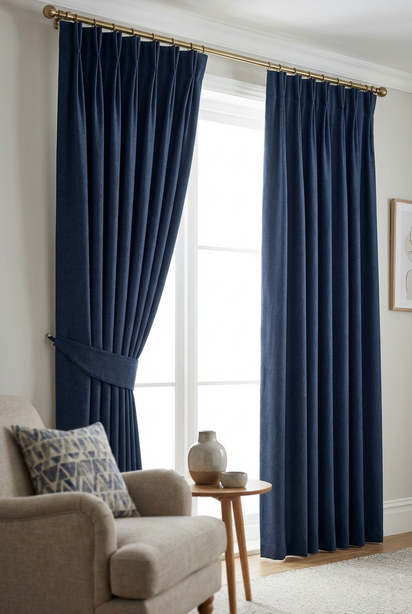Pinch Pleat Curtains: the Fast Way to Avoid a Bulky Look (without a Full Redo)