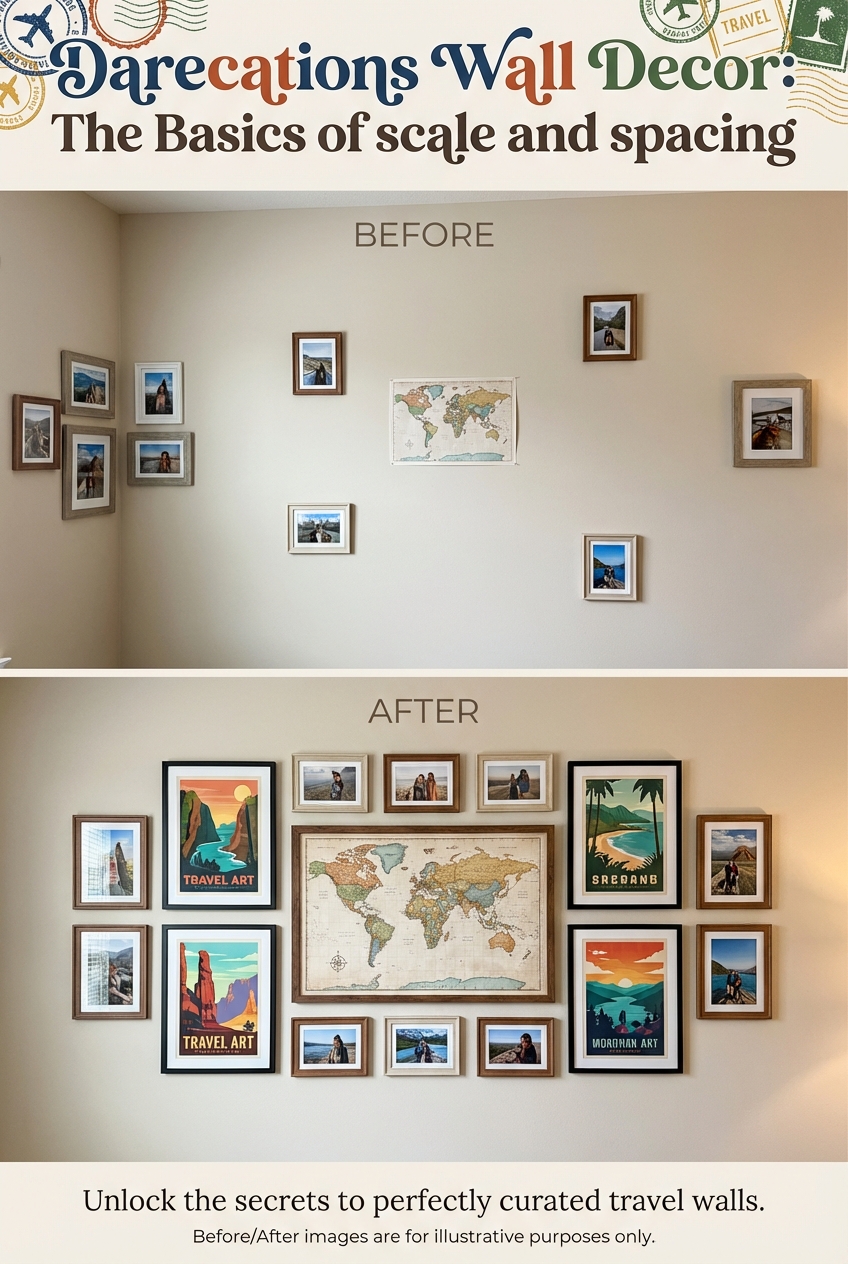Darecations Wall Decor: The Basics of scale and spacing - photo 5