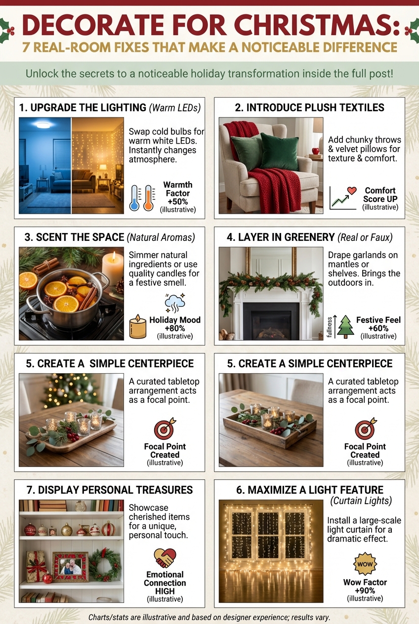Decorate for Christmas – 7 Real – Room Fixes That Make a Noticeable Difference - photo 3