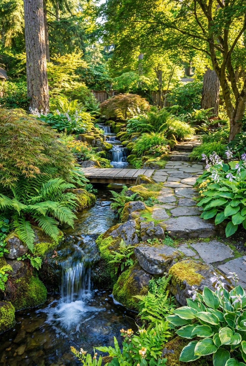 Small Garden Stream Ideas for Your Backyard Haven