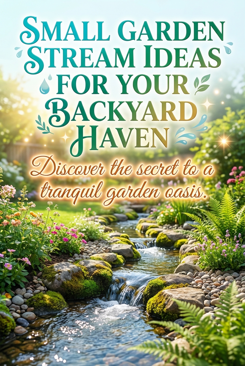 Small Garden Stream Ideas for Your Backyard Haven - photo 2