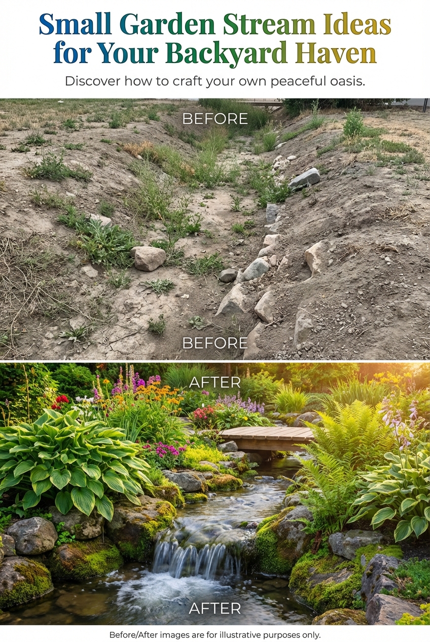 Small Garden Stream Ideas for Your Backyard Haven - photo 5