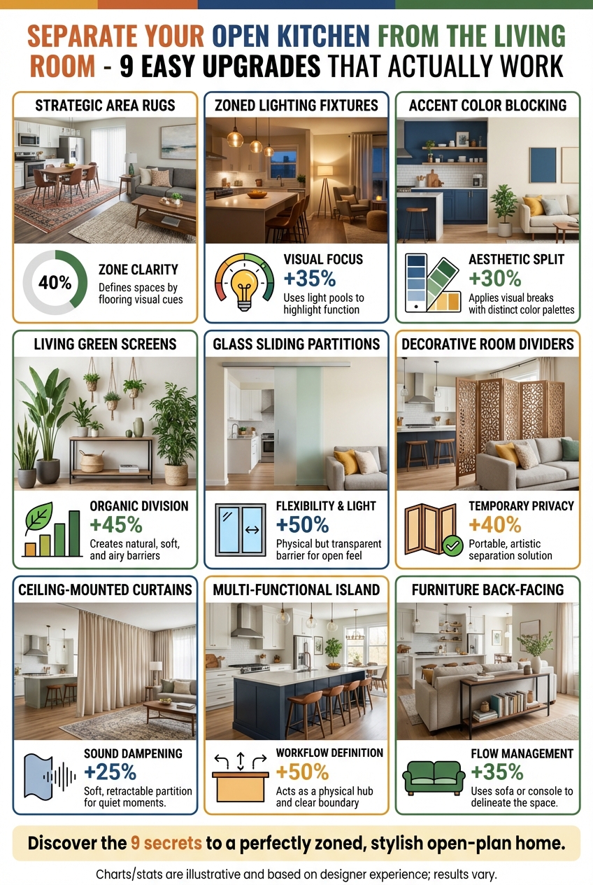 Separate Your Open Kitchen from the Living Room – 9 Easy Upgrades That Actually Work - photo 3