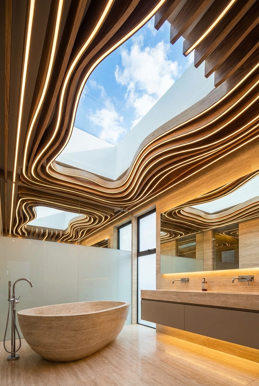 Innovative Ideas for Bathroom Ceilings to Inspire You
