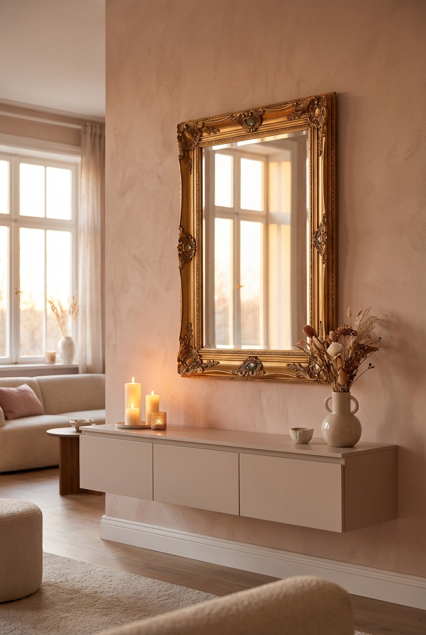 Brooched Mirror Styling Tips: Where to Hang for Maximum Glow