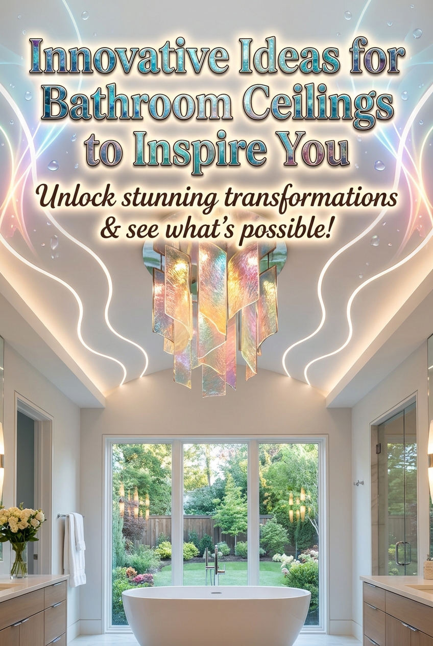 Innovative Ideas for Bathroom Ceilings to Inspire You - photo 2