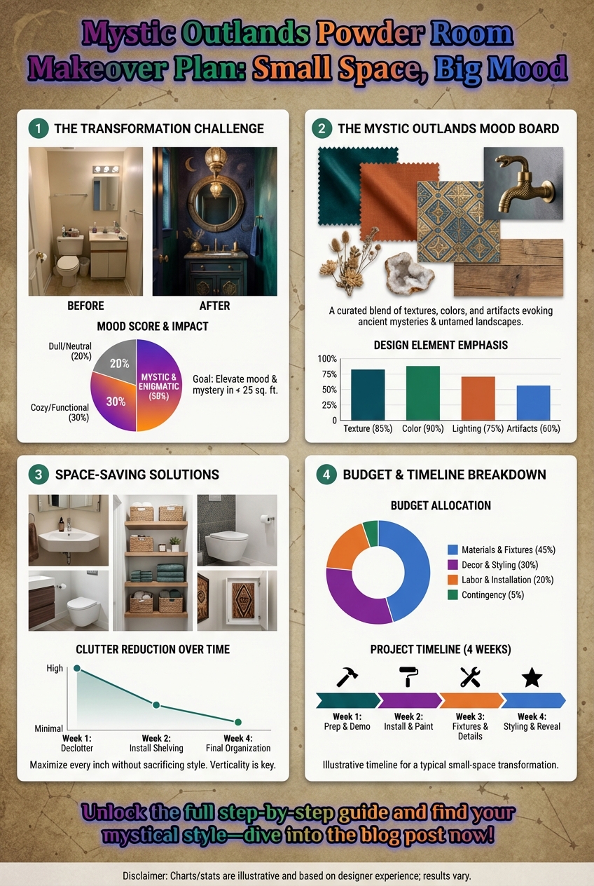 Mystic Outlands Powder Room Makeover Plan: Small Space, Big Mood - photo 3