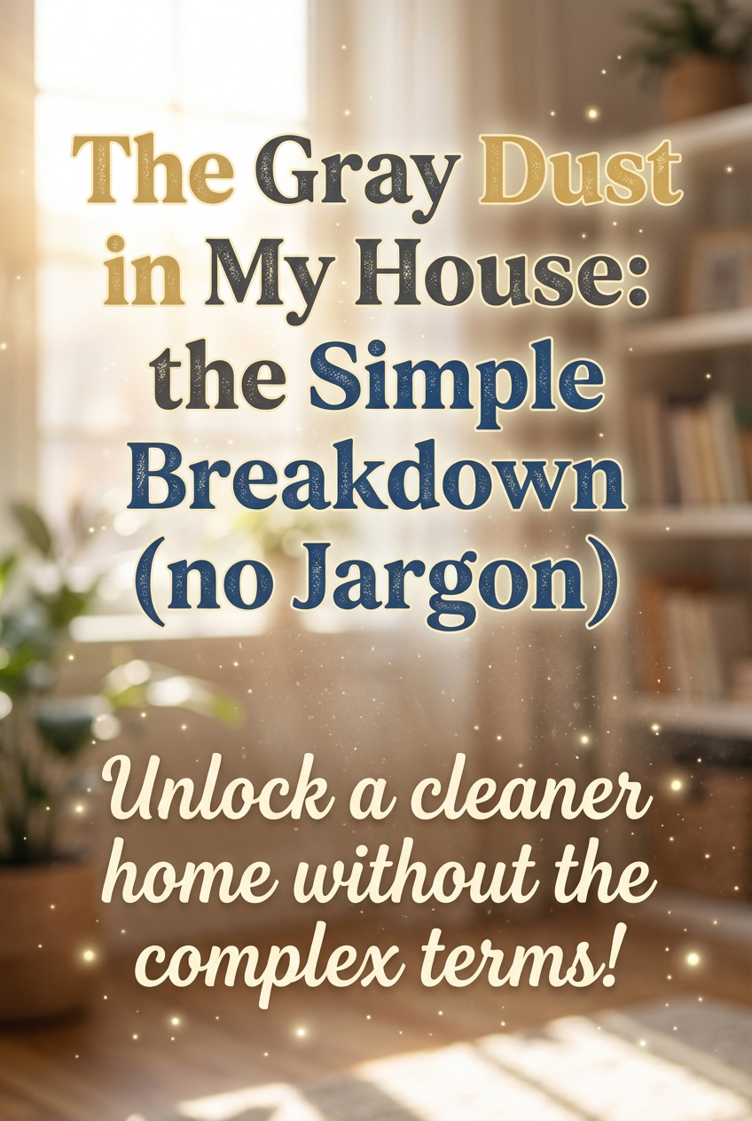 The Gray Dust in My House: the Simple Breakdown (no Jargon) - photo 2